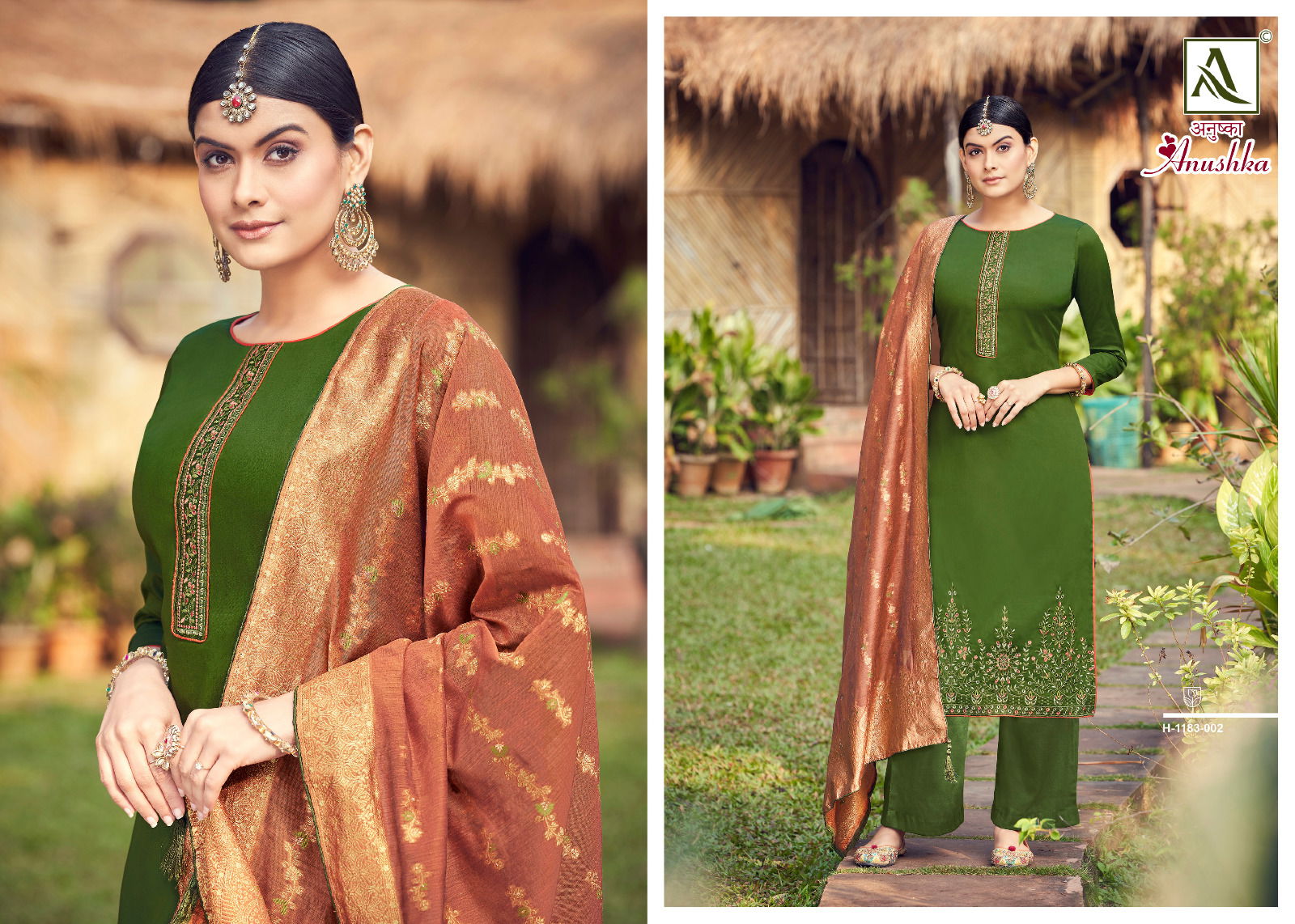Anushka By Alok Suits 001-006 Designer Salwar Suits Catalog